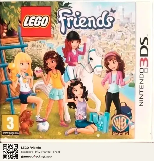 LEGO Friends Nintendo 3DS, France box front