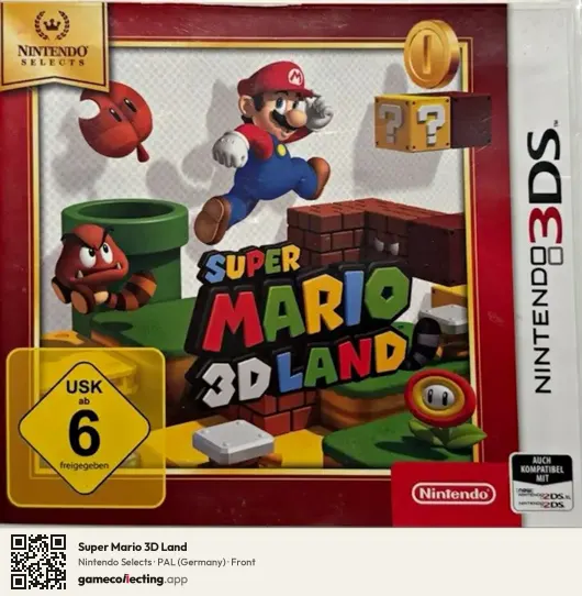 Super Mario 3D Land Nintendo 3DS, Germany box front