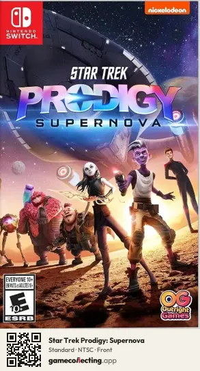 Star Trek Prodigy: Supernova Nintendo Switch, NTSC box front