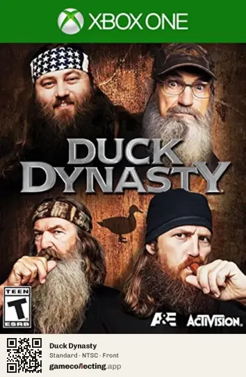 Duck Dynasty Xbox One, NTSC box front