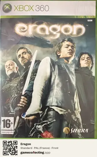Eragon Xbox 360, France box front