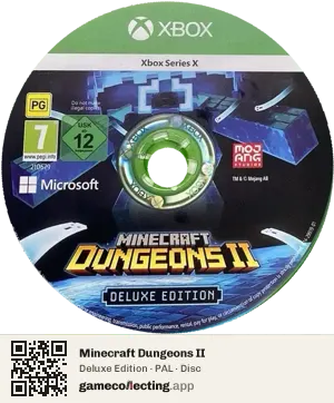 Minecraft Dungeons II Xbox Series X, PAL disc