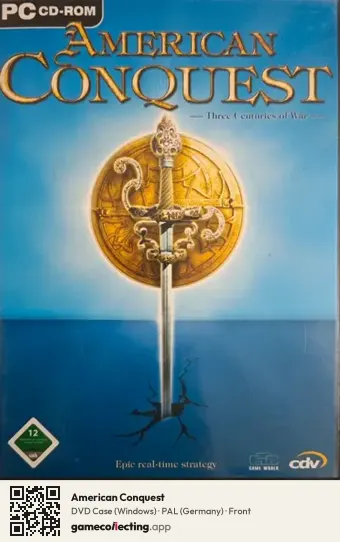 American Conquest Computer, Germany box front