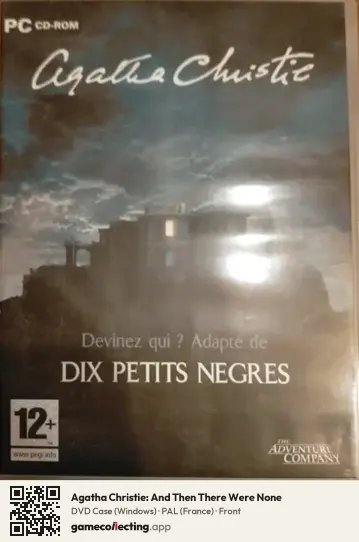 Agatha Christie: And Then There Were None Computer, France box front