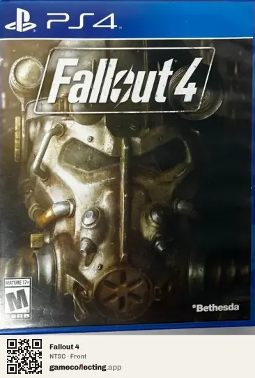 Fallout 4 PlayStation 4, NTSC box front