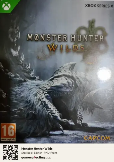 Monster Hunter Wilds Xbox Series X, PAL box front