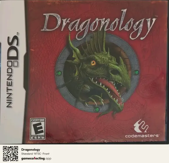 Dragonology Nintendo DS, NTSC box front