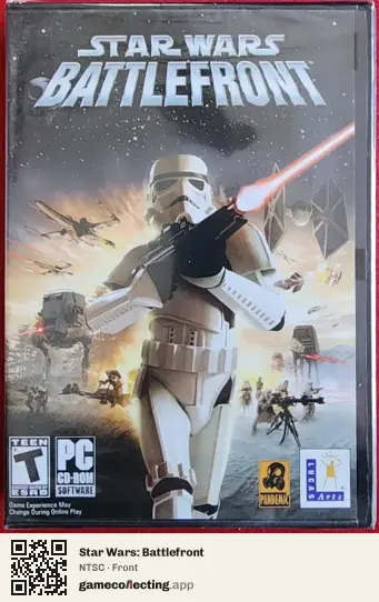 Star Wars: Battlefront Computer, NTSC box front