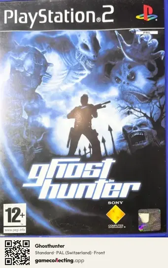 Ghosthunter PlayStation 2, Switzerland box front