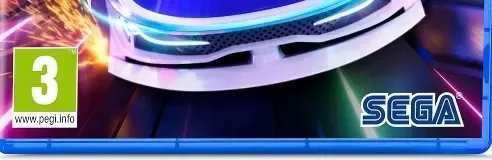 Sonic Racing: CrossWorlds, the PEGI square on its front