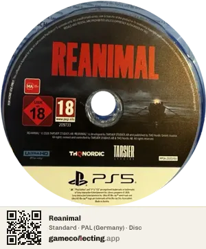 Reanimal PlayStation 5, PAL disc