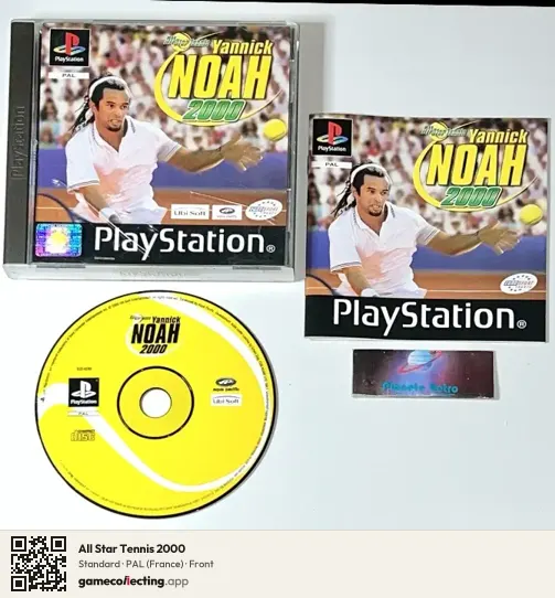 All Star Tennis 2000 PlayStation, France box front