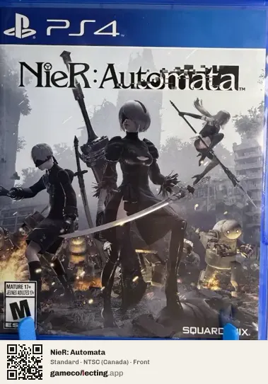 NieR: Automata PlayStation 4, Canada box front