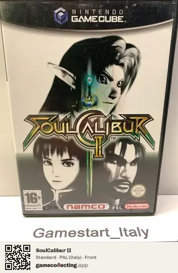 SoulCalibur II Nintendo GameCube, Italy box front