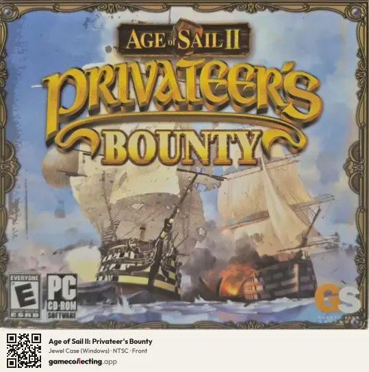 Age of Sail II: Privateer's Bounty Computer, NTSC box front