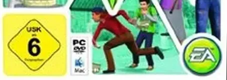 The Sims 3: Generations, the USK square on its front
