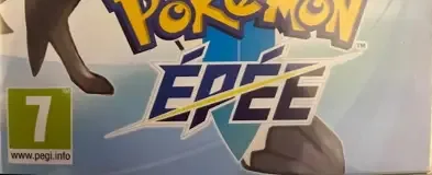 Pokémon Sword, the PEGI square on its front