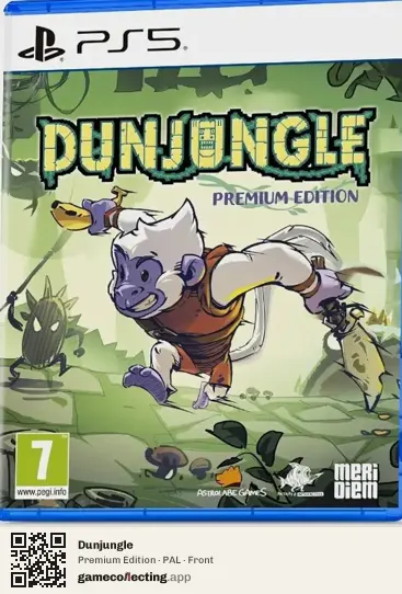 Dunjungle PlayStation 5, PAL box front