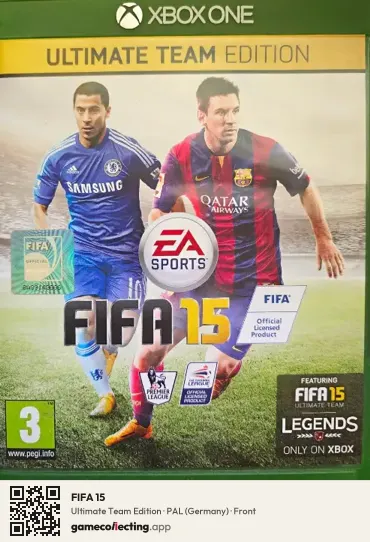 FIFA 15 Xbox One, Germany box front
