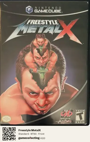Freestyle MetalX Nintendo GameCube, NTSC box front