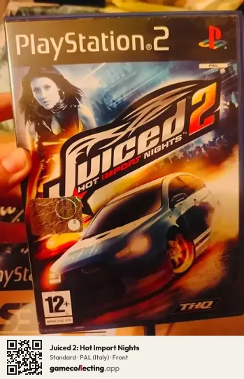 Juiced 2: Hot Import Nights PlayStation 2, Italy box front