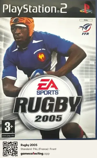 Rugby 2005 PlayStation 2, France box front
