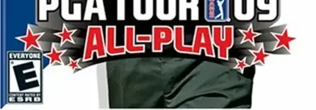 Tiger Woods PGA Tour 09 All-Play, the ESRB box on its front