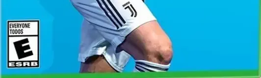 FIFA 19, the ESRB box on its front