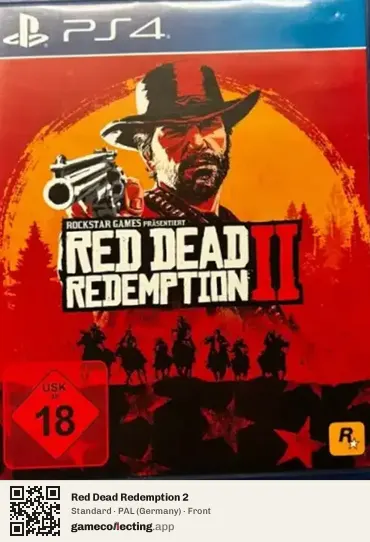 Red Dead Redemption 2 PlayStation 4, Germany box front