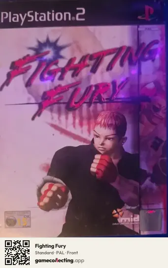 Fighting Fury PlayStation 2, PAL box front