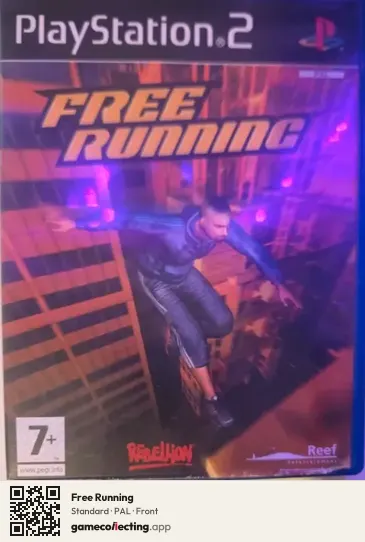 Free Running PlayStation 2, PAL box front