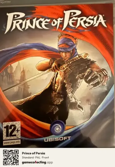 Prince of Persia PlayStation 3, PAL box front