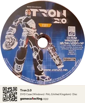 Tron 2.0 Computer, PAL disc