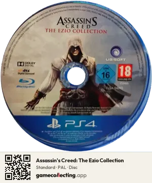 Assassin's Creed: The Ezio Collection PlayStation 4, PAL disc