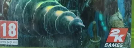 BioShock 2, the PEGI square on its front