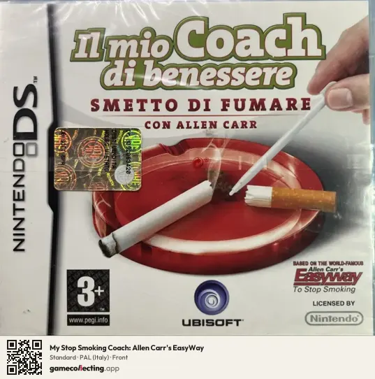 My Stop Smoking Coach: Allen Carr's EasyWay Nintendo DS, Italy box front