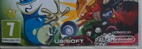 Rayman Origins, the PEGI square on its front