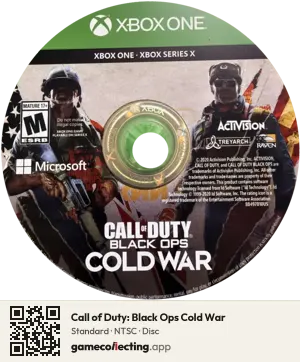 Call of Duty: Black Ops Cold War Xbox One, NTSC disc
