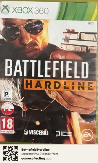 Battlefield Hardline Xbox 360, Poland box front