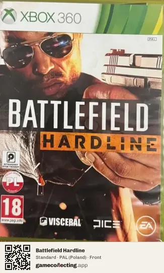 Battlefield Hardline Xbox 360, Poland box front