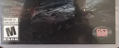 Ancestors Legacy, the ESRB box on its front