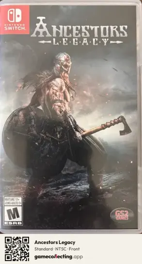 Ancestors Legacy Nintendo Switch, NTSC box front