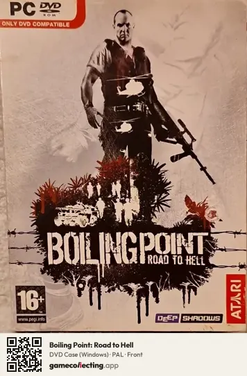 Boiling Point: Road to Hell Computer, PAL box front