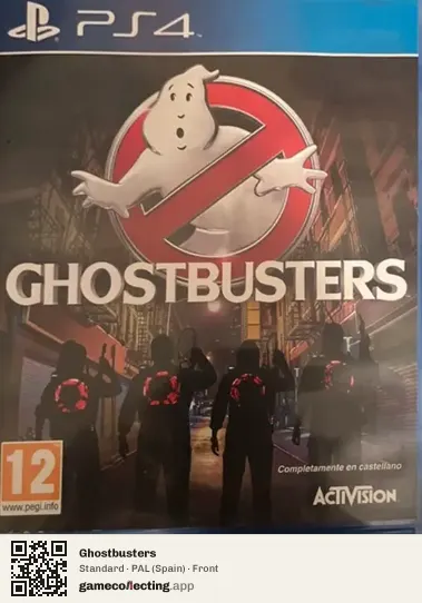 Ghostbusters PlayStation 4, Spain box front