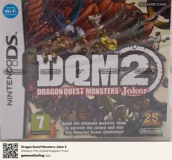 Dragon Quest Monsters: Joker 2 Nintendo DS, United Kingdom box front