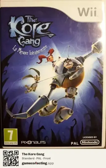The Kore Gang Nintendo Wii, PAL box front