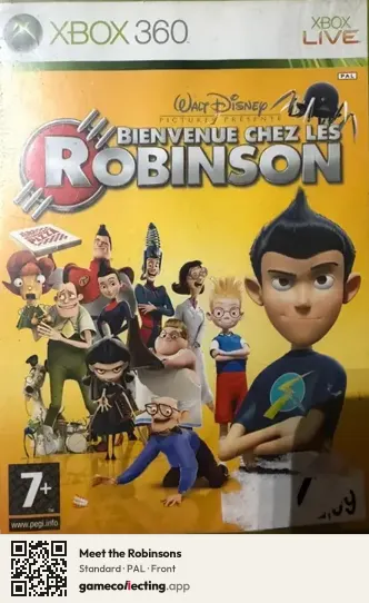 Meet the Robinsons Xbox 360, PAL box front