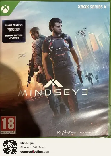 MindsEye Xbox Series X, PAL box front