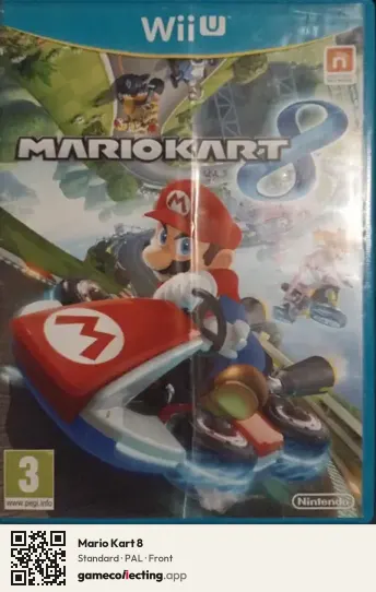 Mario Kart 8 Nintendo Wii U, PAL box front