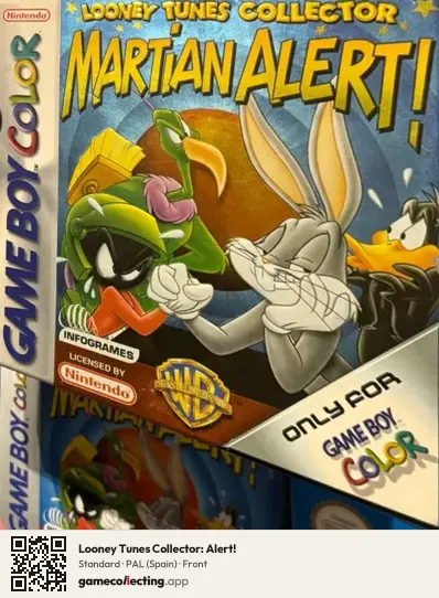 Looney Tunes Collector: Alert! Game Boy Color, Spain box front
